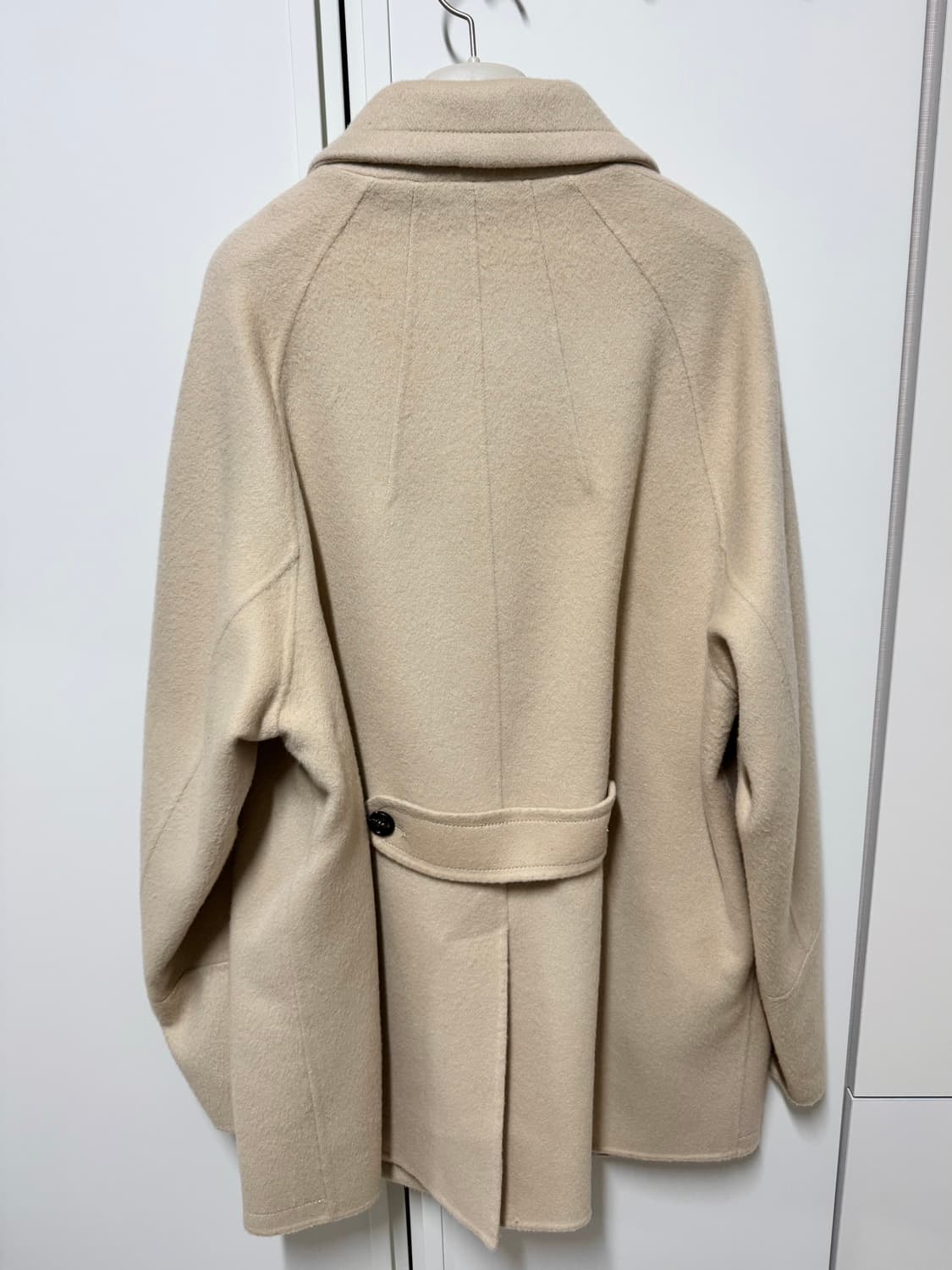 메종마레 핸드메이드 피코트 크림 34 상품이미지4