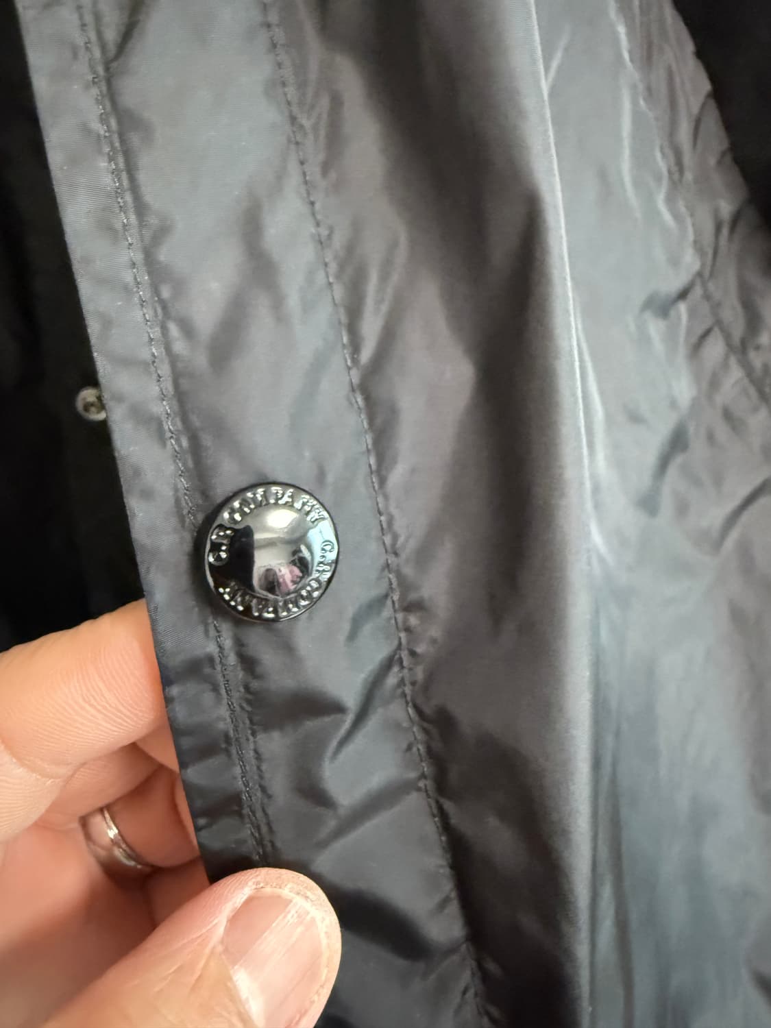 CP컴퍼니 신콴타 로고 코치 자켓 상품이미지3