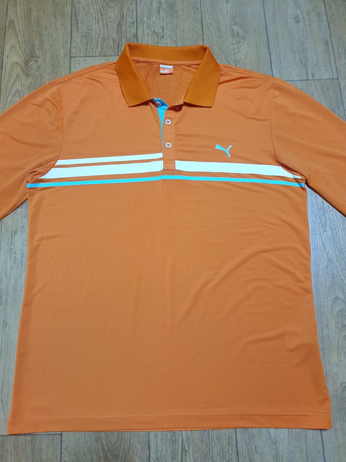 1144 푸마 긴팔 카라티 105 사이즈입니다 상품이미지1