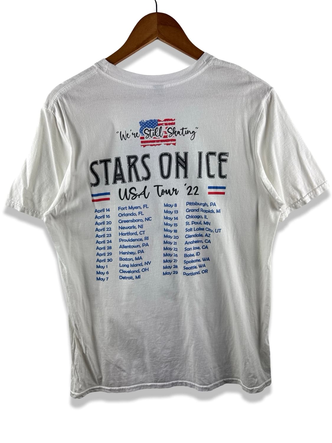 Stars on Ice 2022 USA 투어 티셔츠3858 상품이미지2