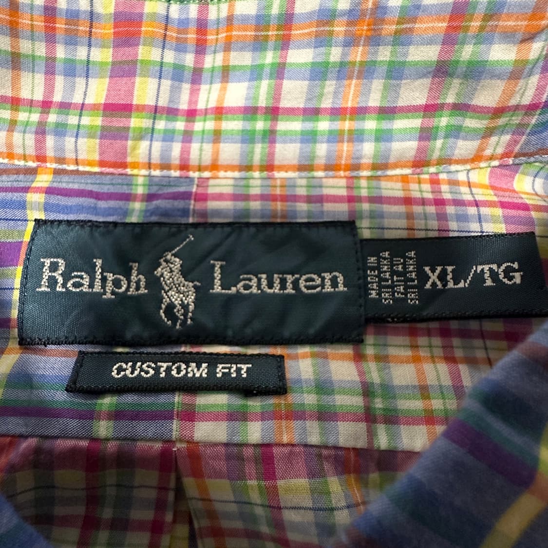 POLO RALPH LAUREN half shirt check 상품이미지4