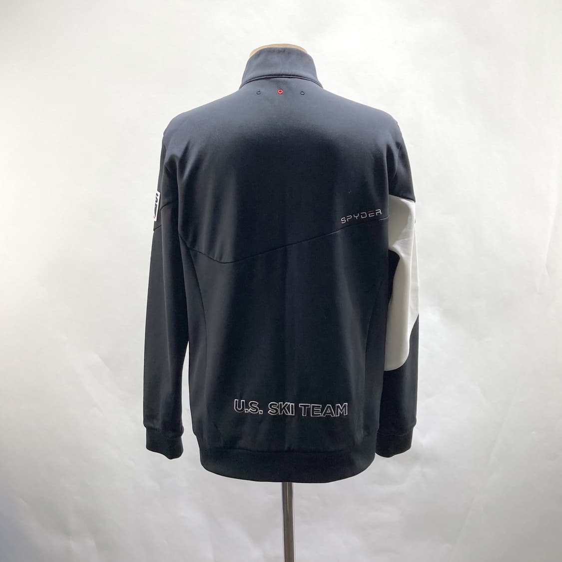 스파이더 남성스포츠기모집업자켓 블랙 100  상품이미지3