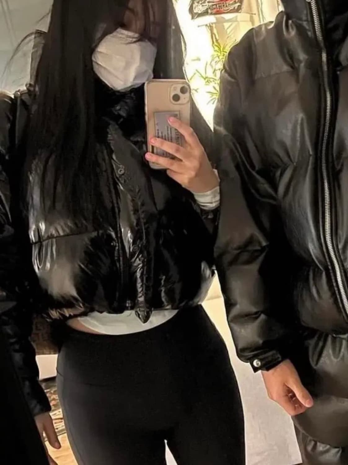 플리즈노팔로우 글로시 패딩 PNF made Glossy padding 상품이미지2