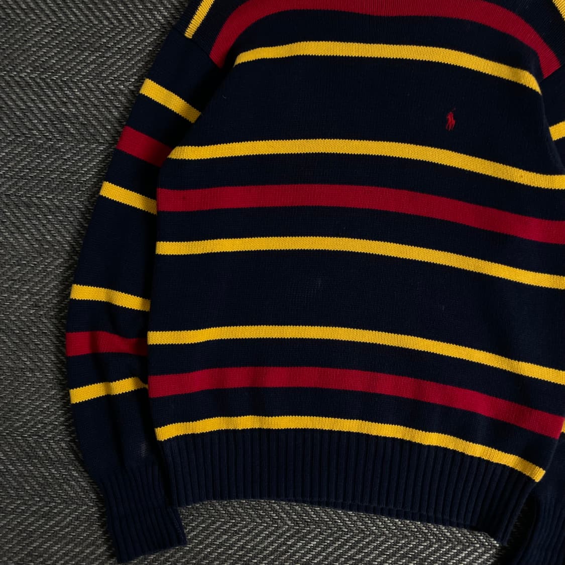 폴로 랄프로렌 포니 아메카지 단가라 니트o 3340 상품이미지3