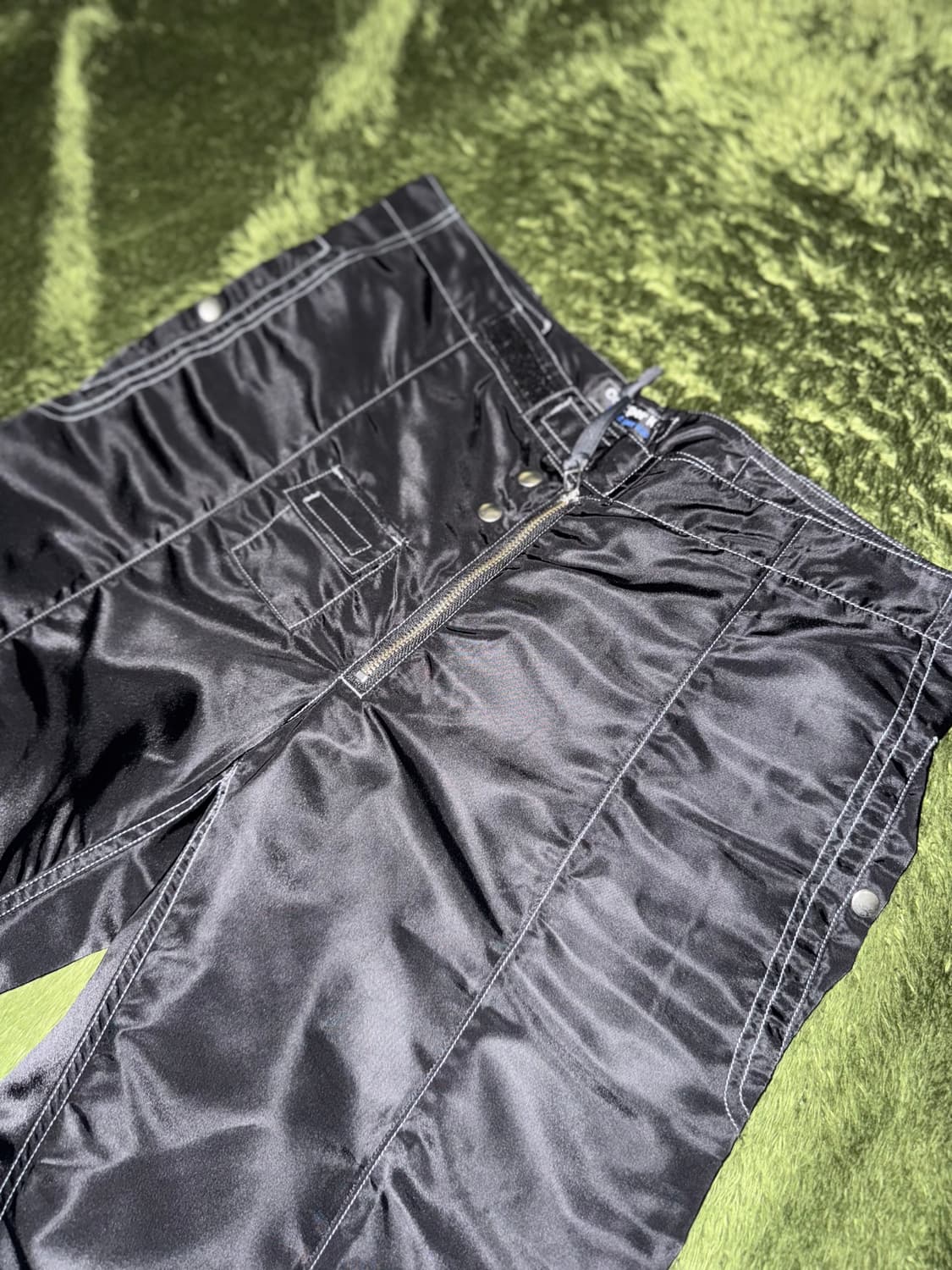 [XL] 코스트 퍼 킬로 포켓 디테일 나일론 블렌디드 스노우 팬츠 블랙 상품이미지2