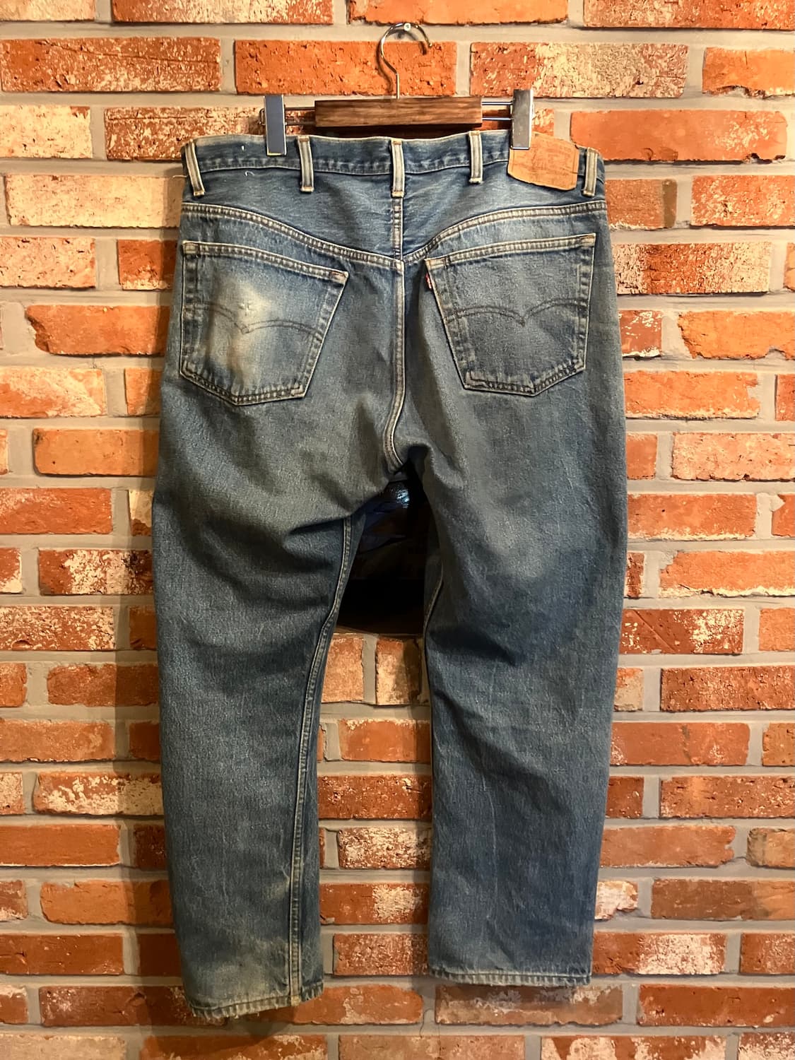 80s USA 빈티지 리바이스 501 0000 데님 팬츠 상품이미지4