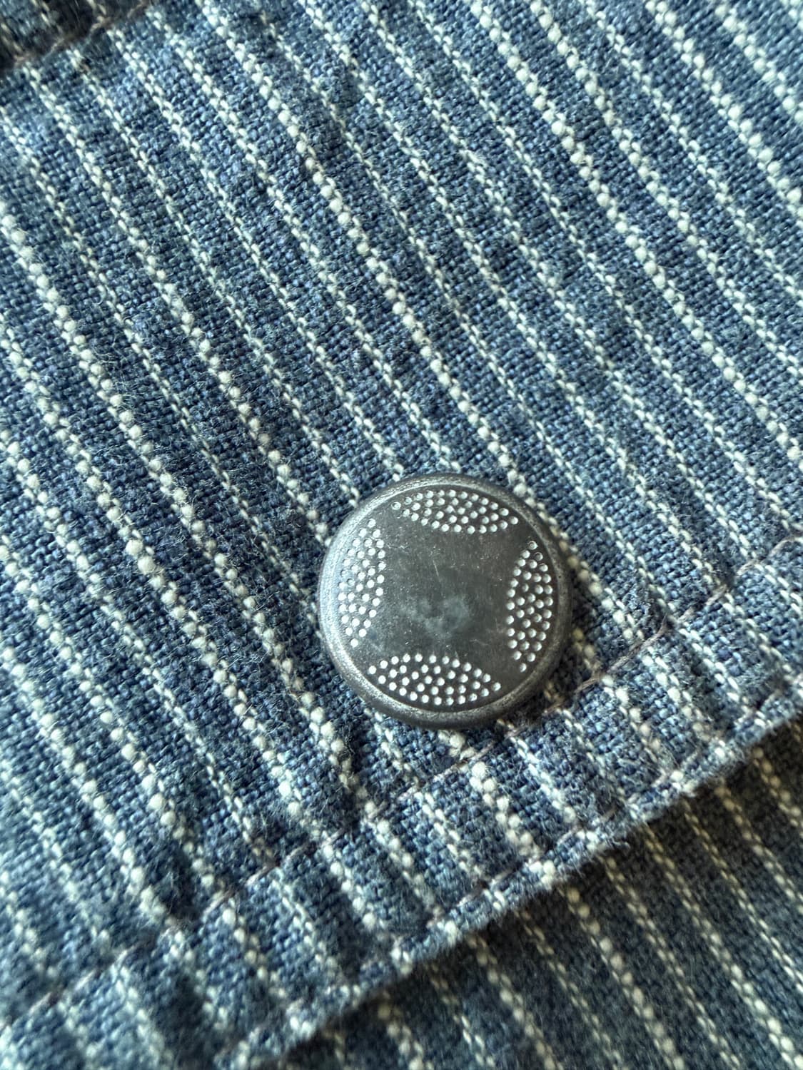 RRL 더블알엘 코튼 리넨 스트라이프 자켓 XL 상품이미지3