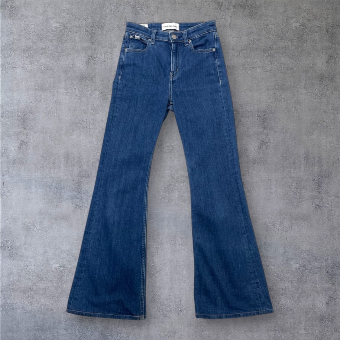 캘빈클라인 Calvin klein 중청 하이라이즈 플레어 데님팬츠 24 상품이미지2