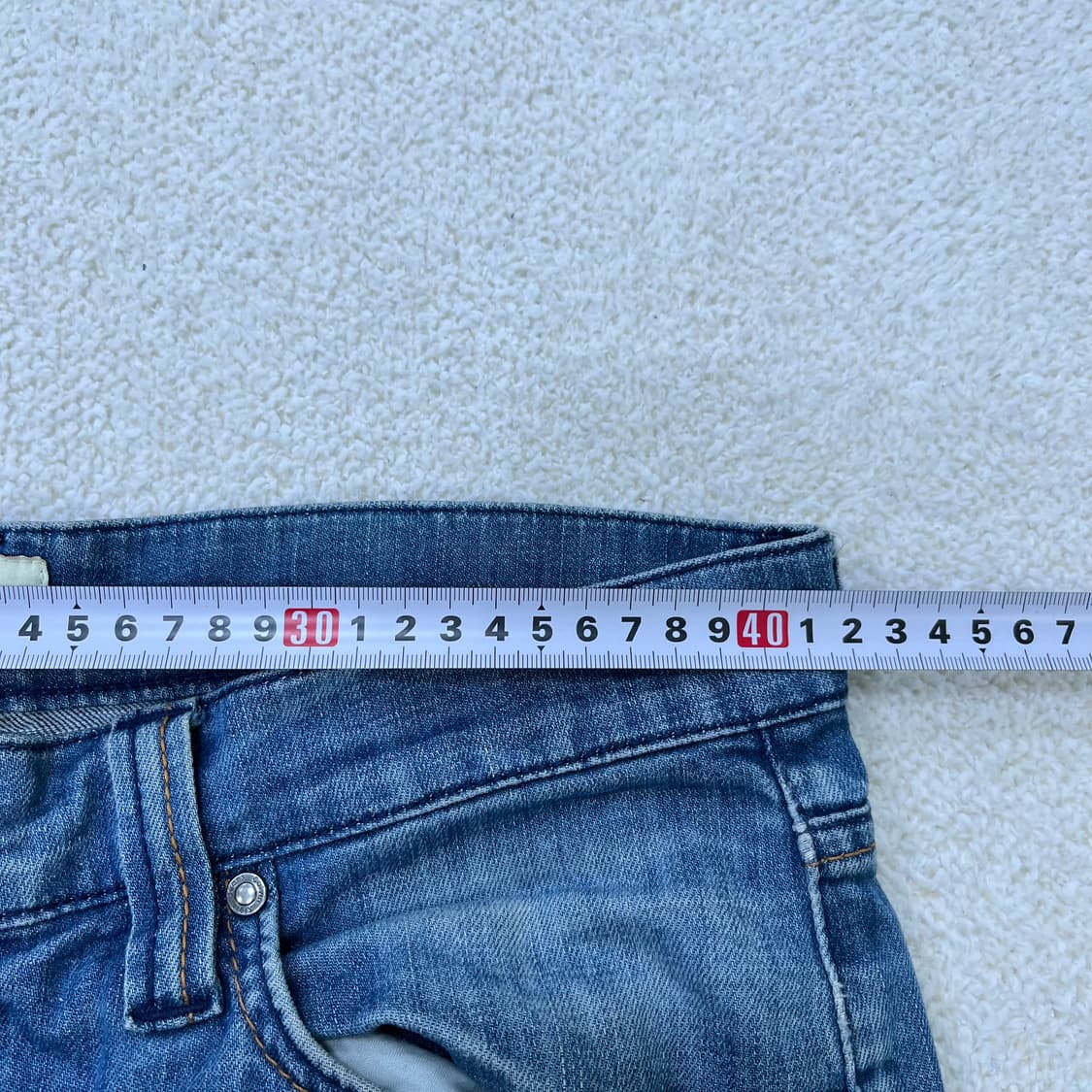 32 캘빈클라인진스 컷팅 데님 청바지 0330M 상품이미지6