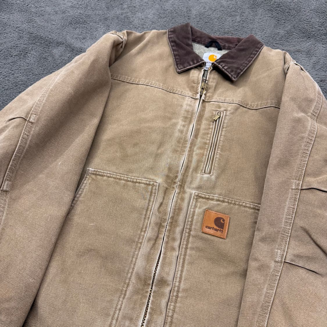 [ 정품/L ] 칼하트 C61 FRB 릿지코트 아크틱 워크 자켓 상품이미지1