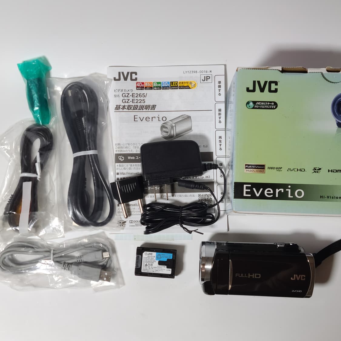 JVC 에버리오 GZ-E225 빈티지 캠코더 디카 디지털 카메라 상품이미지2