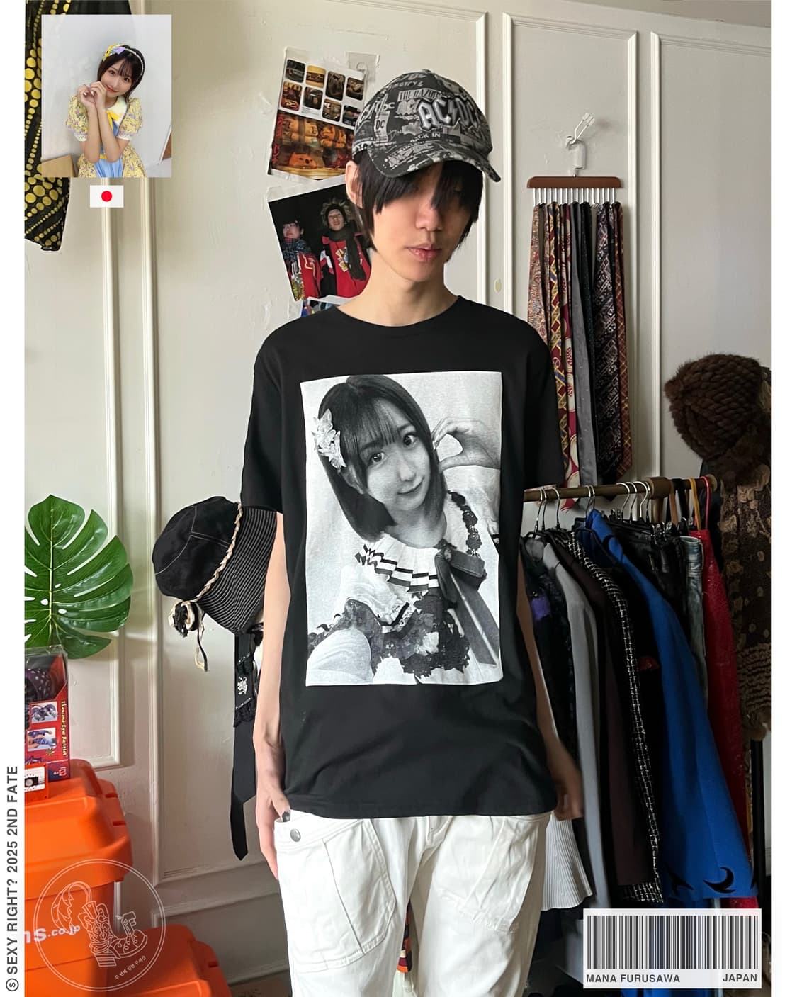 MANA FURUSAWA Idol Tour Goods T-Shirt 상품이미지1