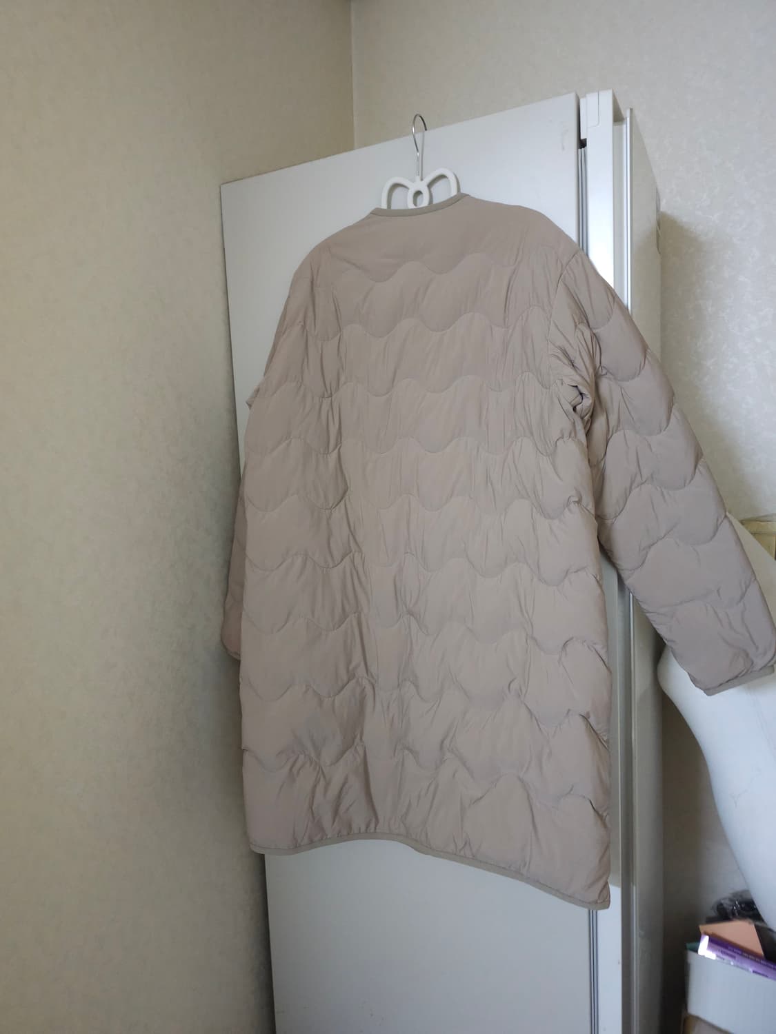 코오롱 퀼팅 구스다운 경량 패딩 상품이미지5