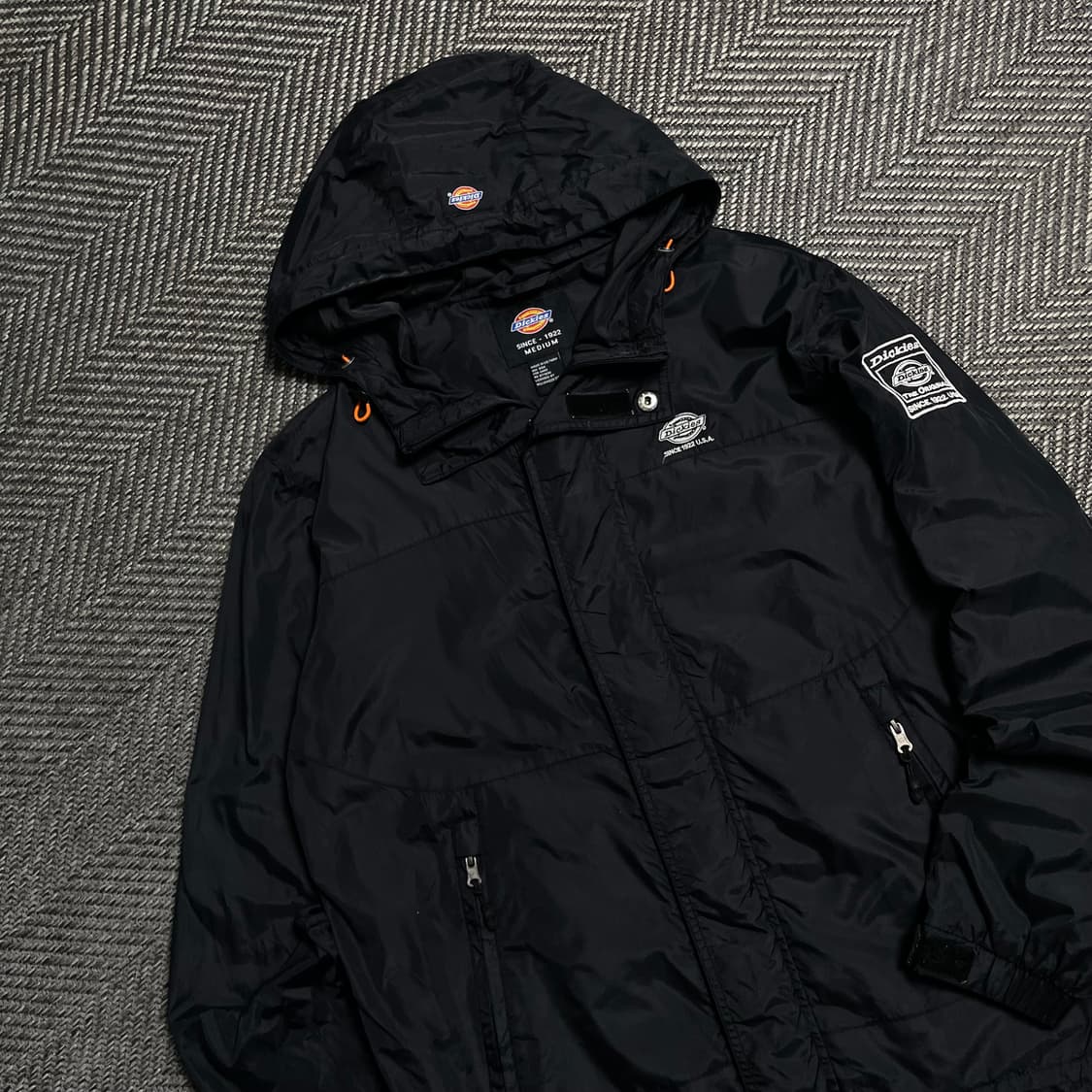 Dickies USA 올드스쿨 윈드 바람막이 블랙y 5767 상품이미지1