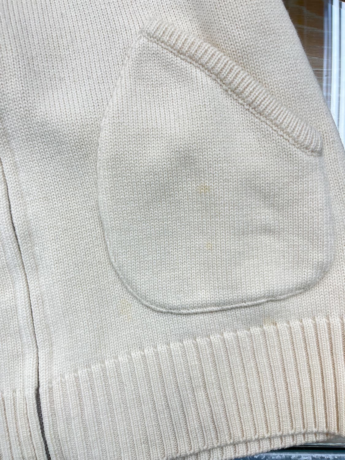 반작 스포츠 레터맨 집업 니트 상품이미지9