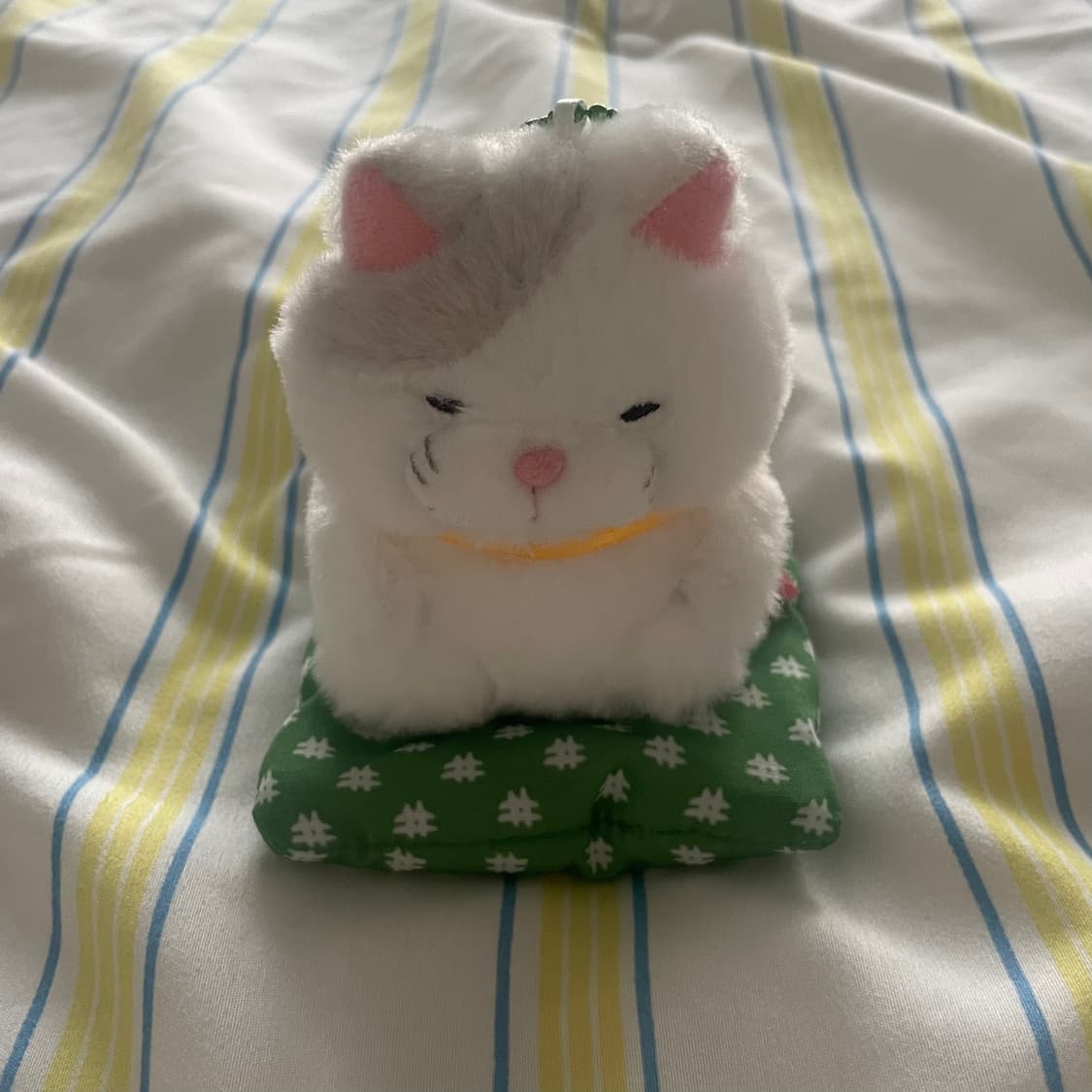 일본고전 고양이 인형 키링 상품이미지1