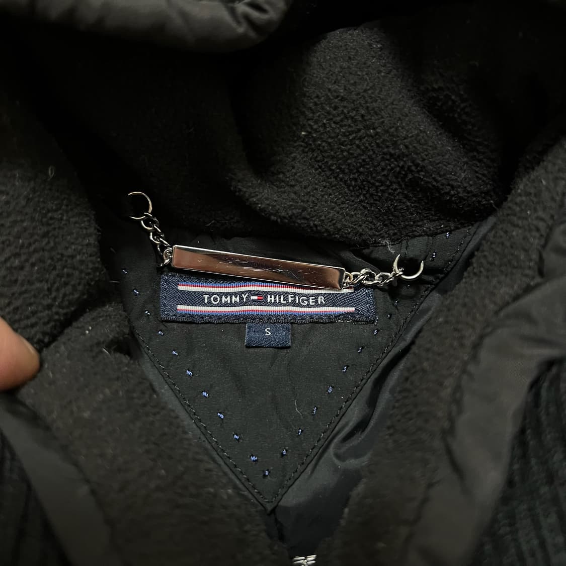 타미힐피거 여성 프리미엄 후드 롱패딩 S/90  상품이미지5