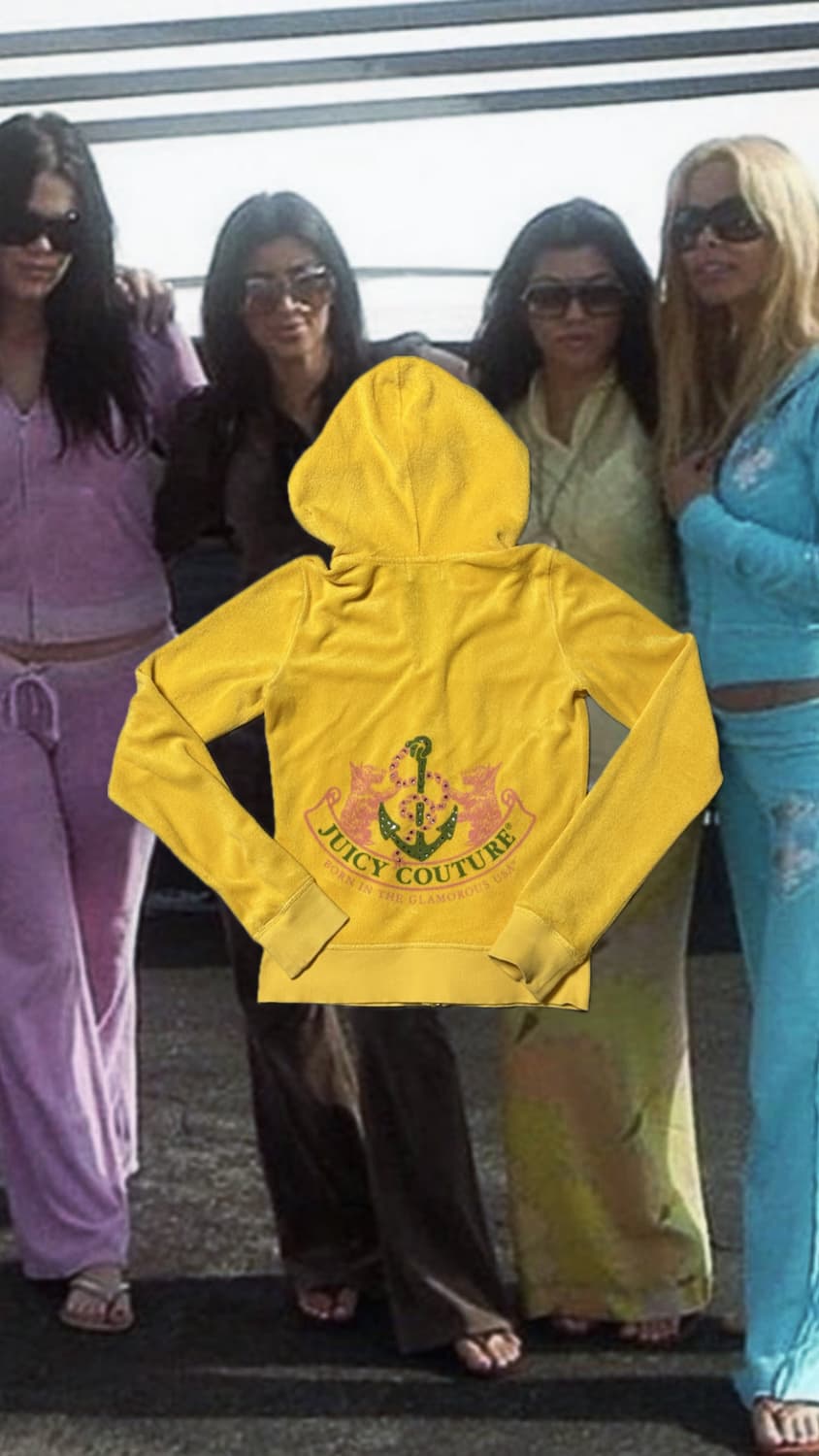 Juicy couture 쥬시꾸뛰르 벨벳 후드집업 상품이미지2