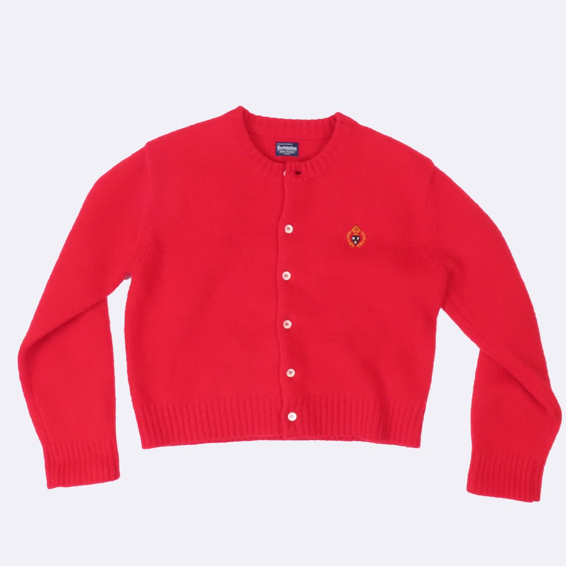 헤리티지플로스 크레스트 쉐기독 라운드 가디건 xs 여성 상품이미지3