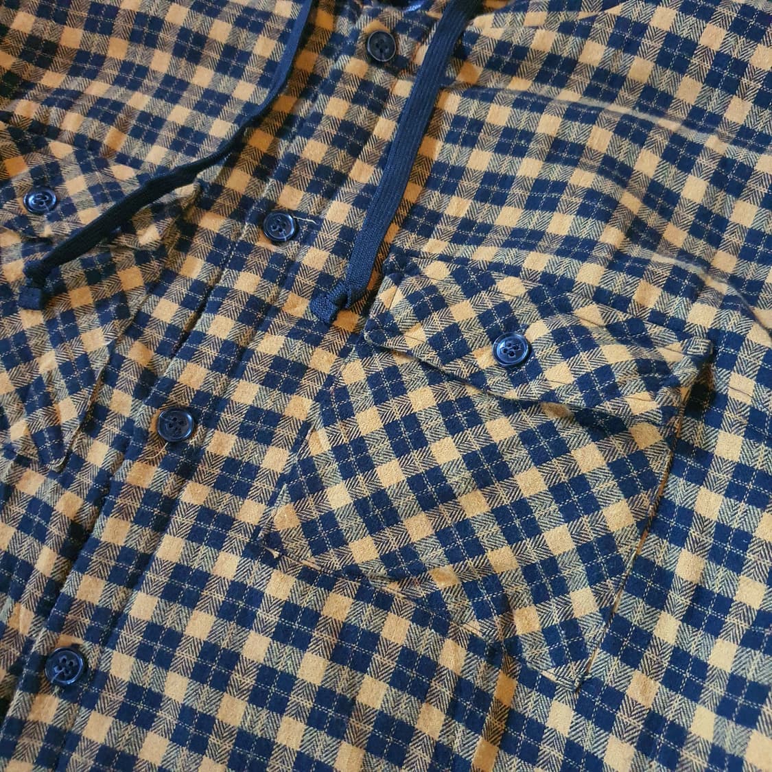 미국 수입 쉐르파 안감 플란넬 후드셔츠 no.8 상품이미지4