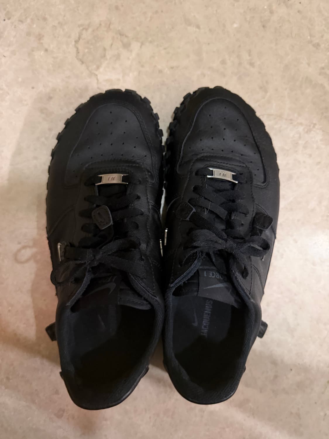 나이키x자크뮈스 콜라보 포스1 low 블랙 상품이미지1