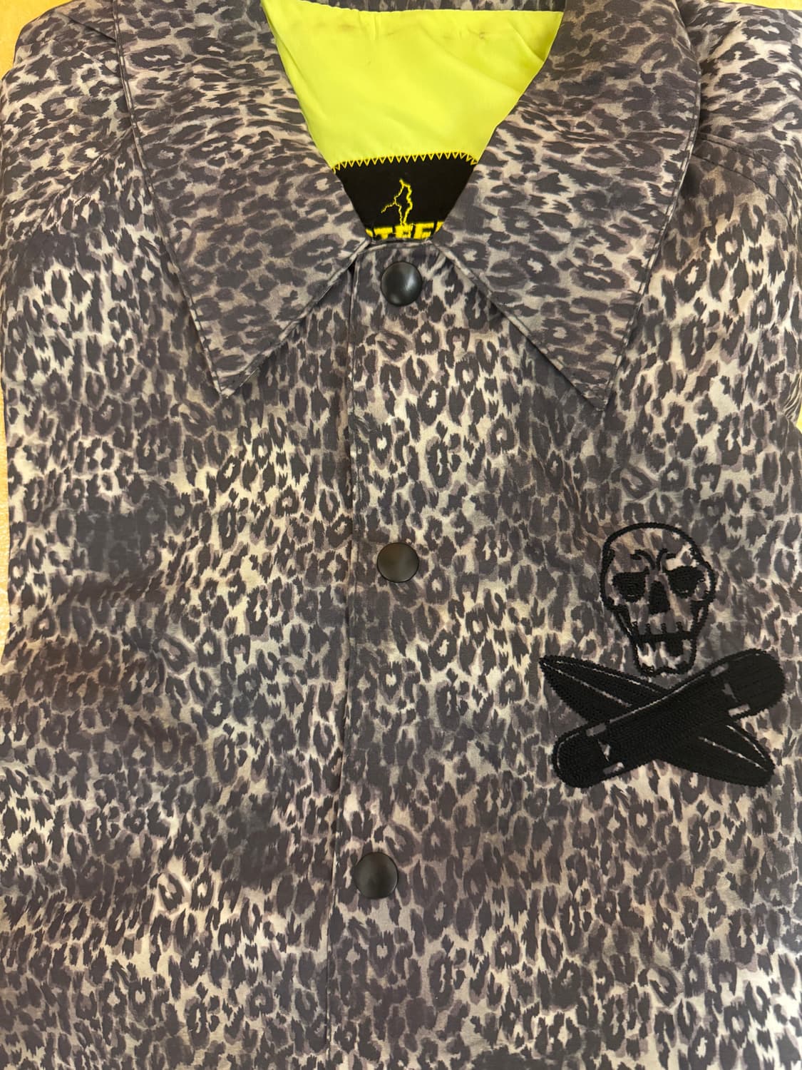 스틸휠즈 레오파드 코치자켓 L 상품이미지1