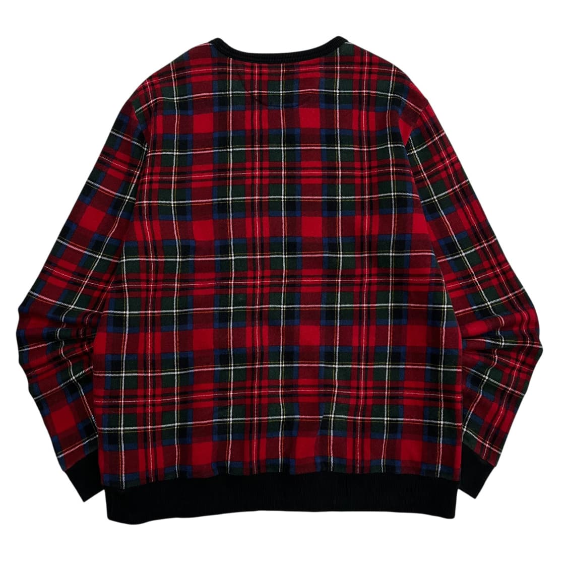 폴로 랄프로렌 옐로우포니 타탄체크 맨투맨 XL 상품이미지4