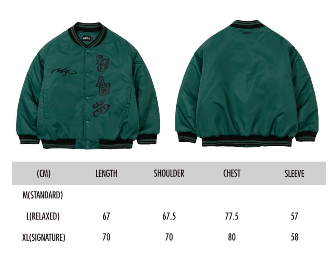 아조바이아조 스타디움 자켓 상품이미지5