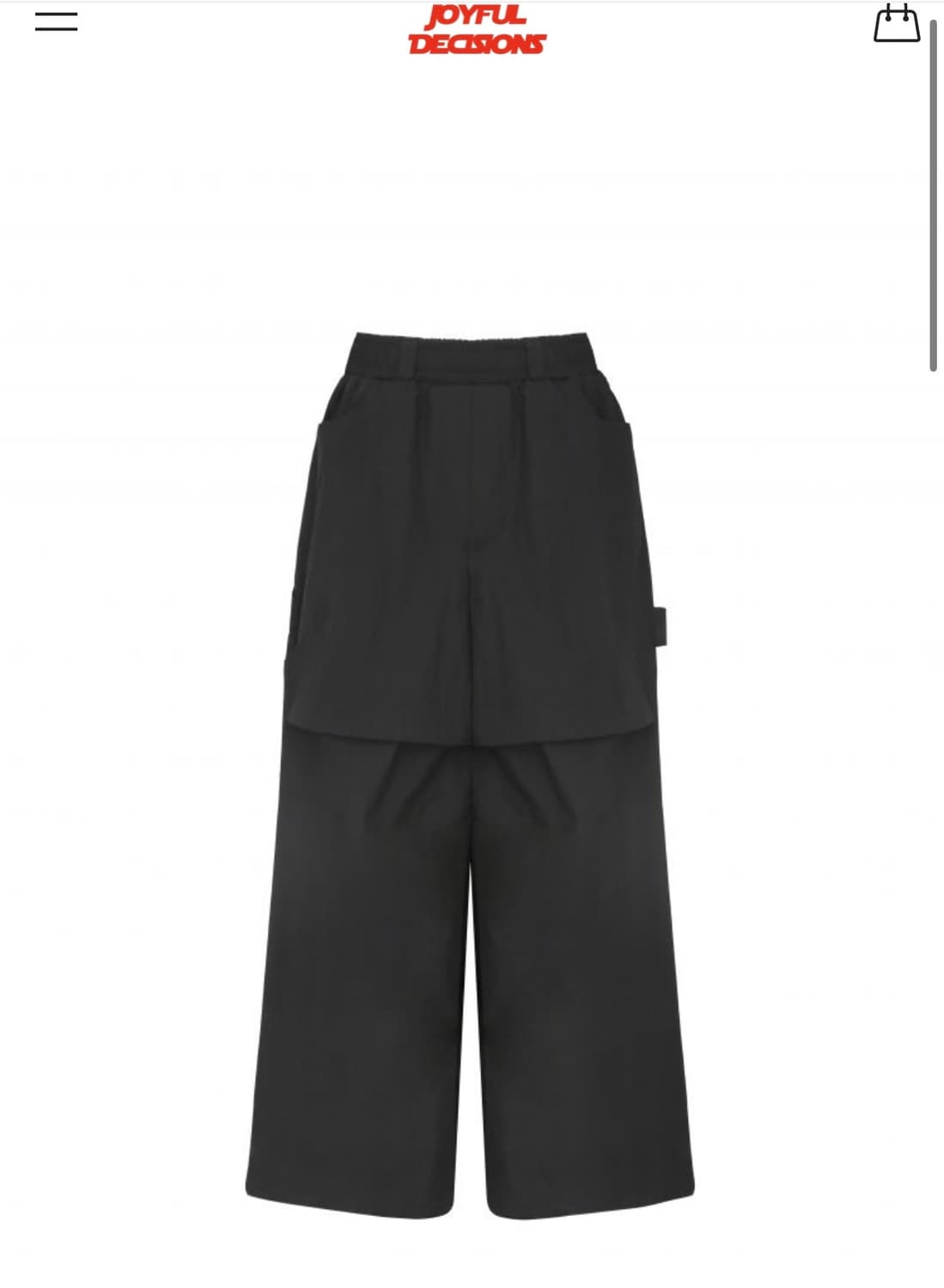 [OS] 새상품 MJD TRSC 카펜터 스키 팬츠 블랙 상품이미지2