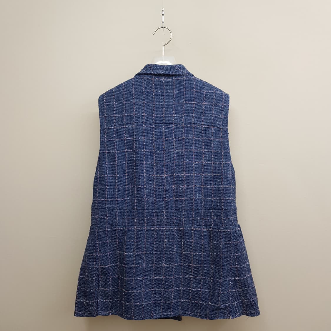 한섬 타임 2020 트위드 플리츠 디테일 베스트 F사이즈 상품이미지4