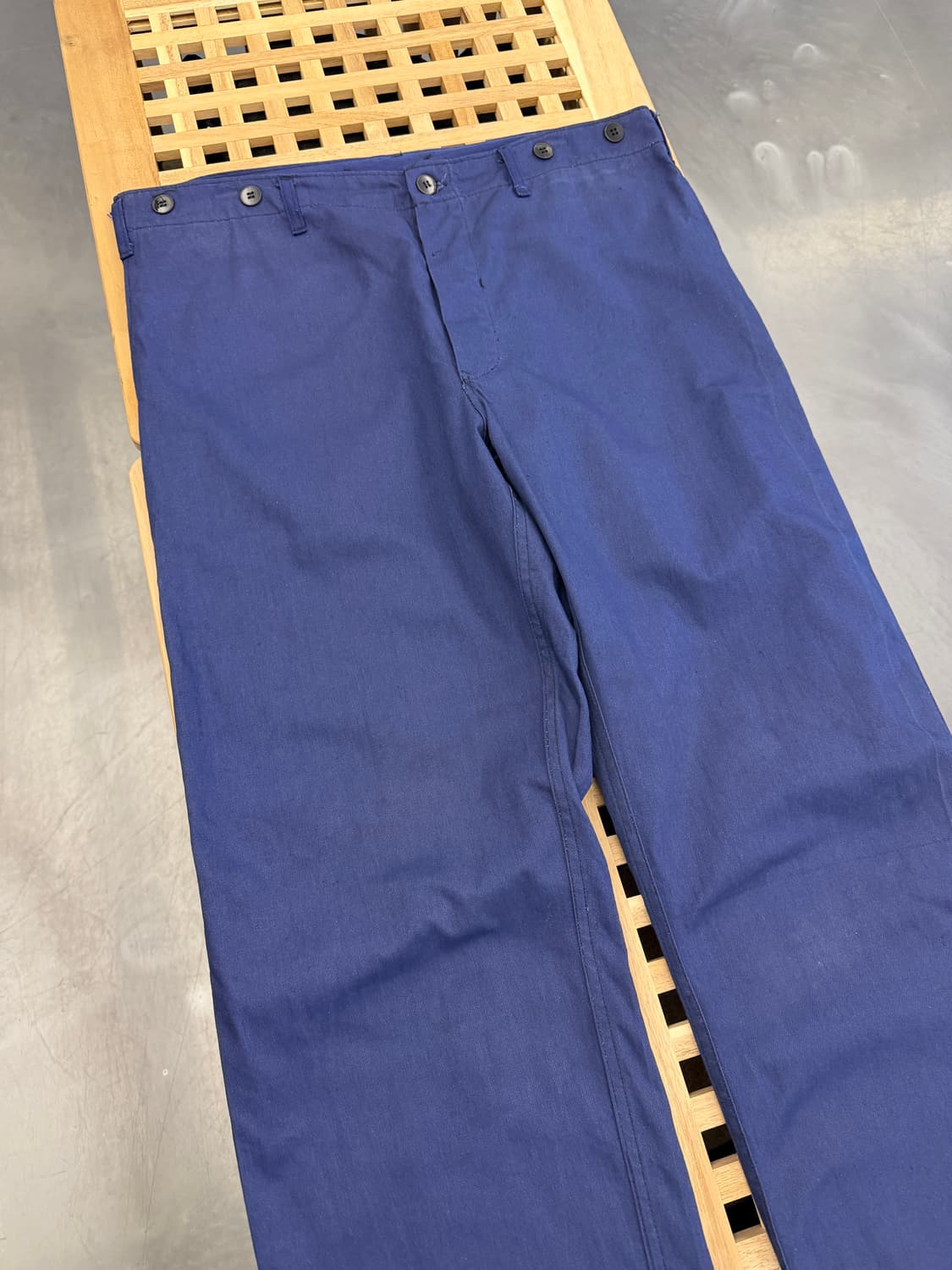 OLD EURO WASHED NAVY FRENCH 빈티지 프렌치워크팬츠 상품이미지5
