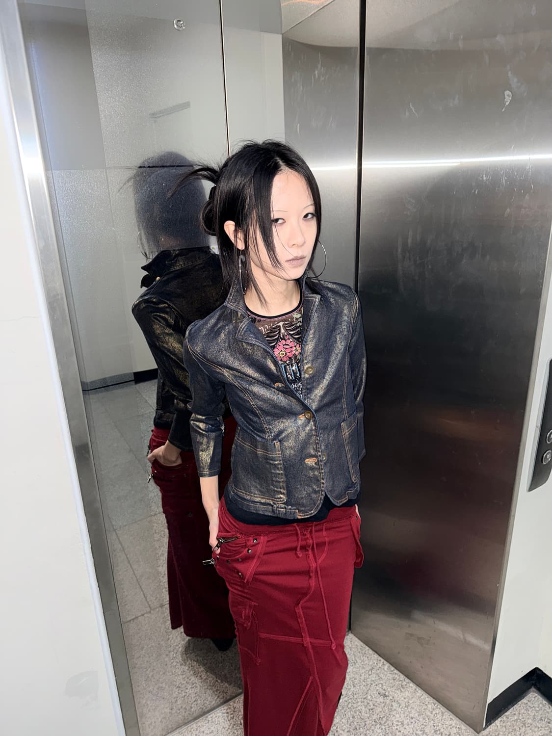 gold coated jacket 상품이미지4