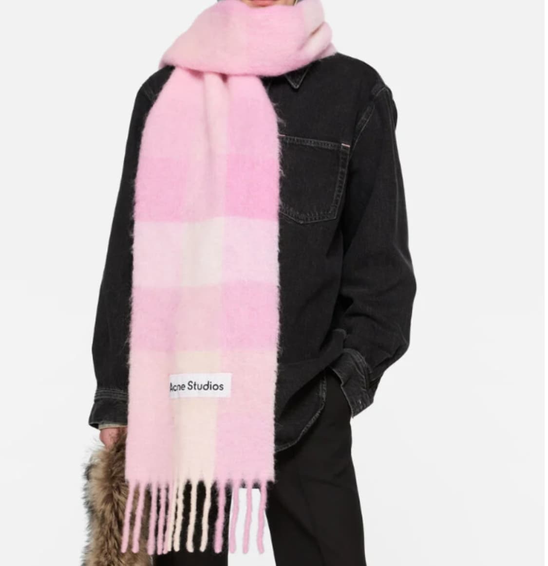 아크네스튜디오
25fw 모헤어 알파카 울 머플러 목도리 캔디핑크 상품이미지8