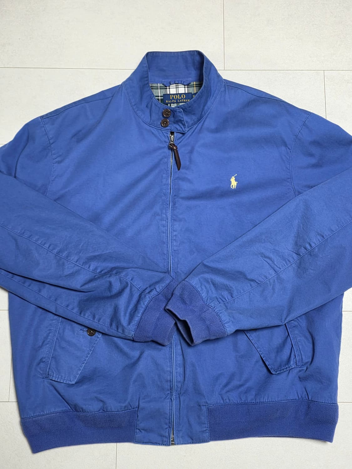 폴로 랄프로렌 블루종 자켓 블루 트윌자켓 바이스윙 바라쿠다 상품이미지1