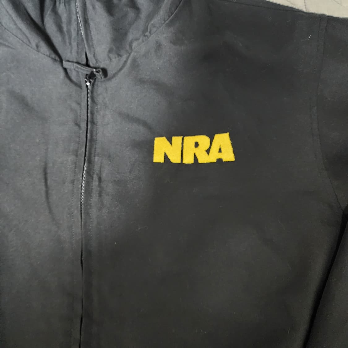 [XL] 빈티지 NRA 블랙 코치 자켓 상품이미지4