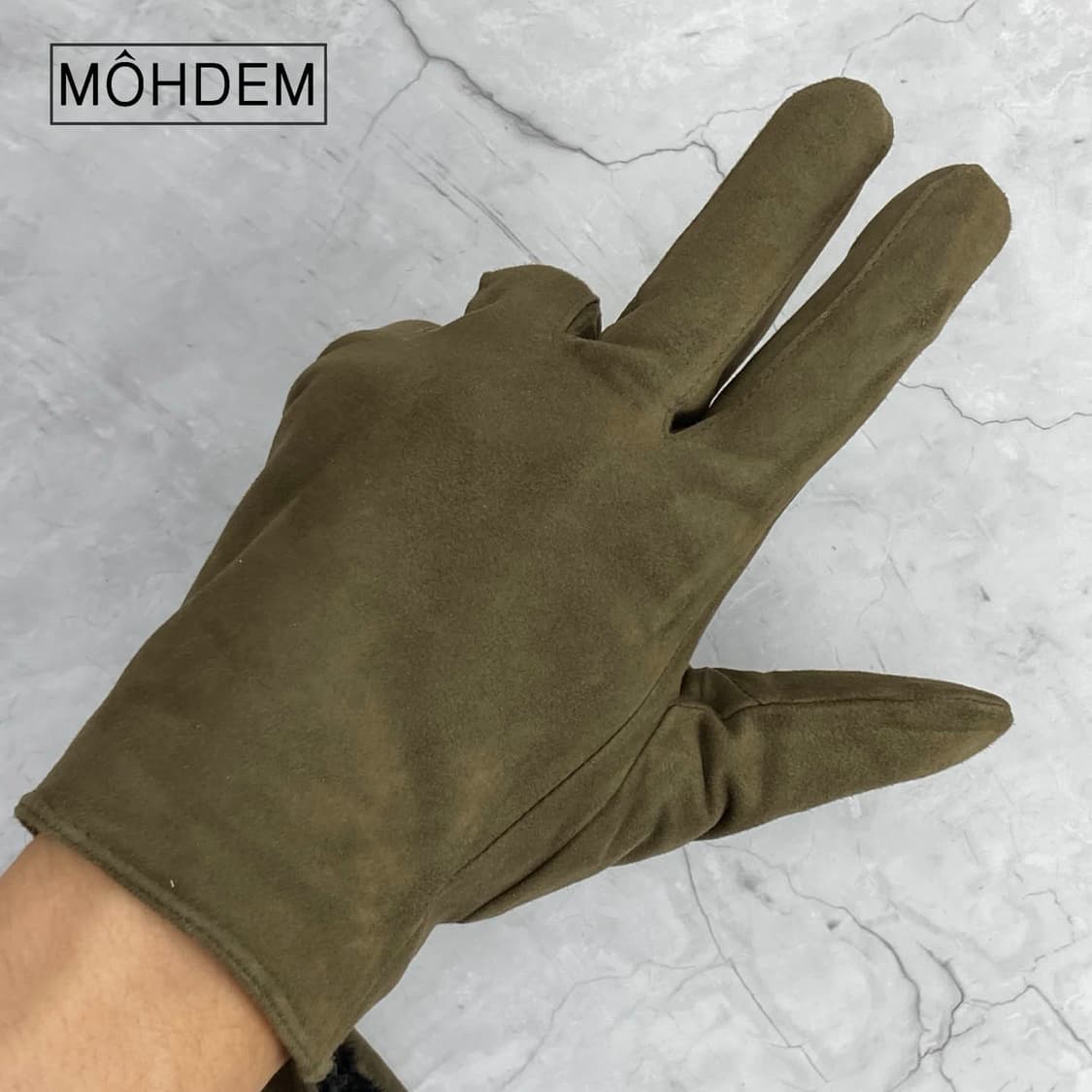 [premium] 스웨이드 가죽 장갑 상품이미지3