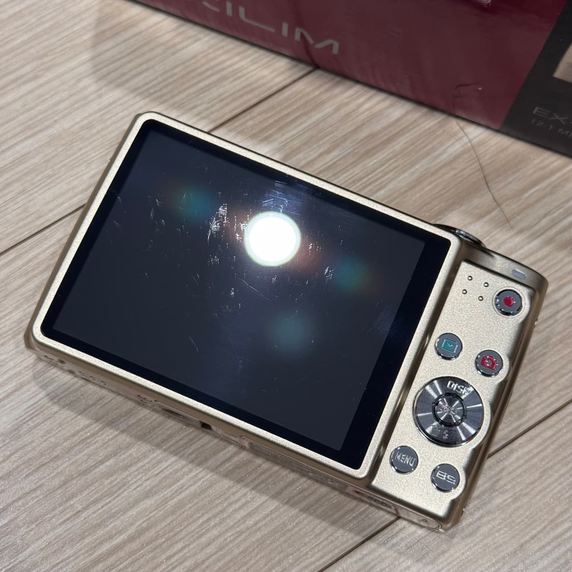 카시오 엑슬림 z400 골드 상품이미지2