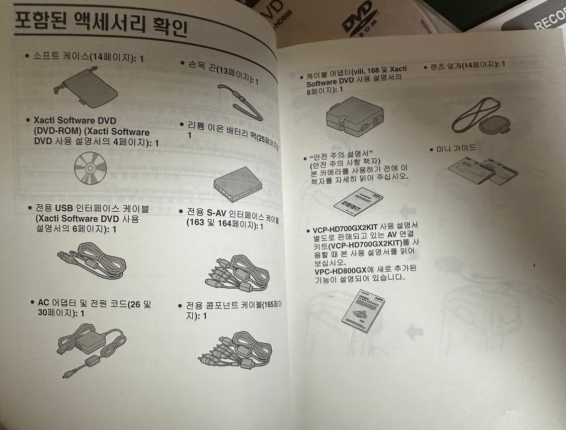 [한국어] 산요 작티 VPC-HD800 상품이미지9