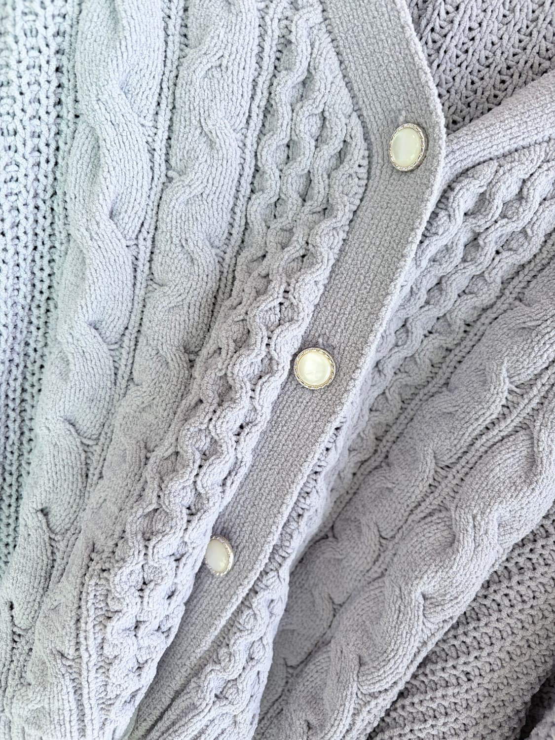 모리걸 연보라 가디건 상품이미지2