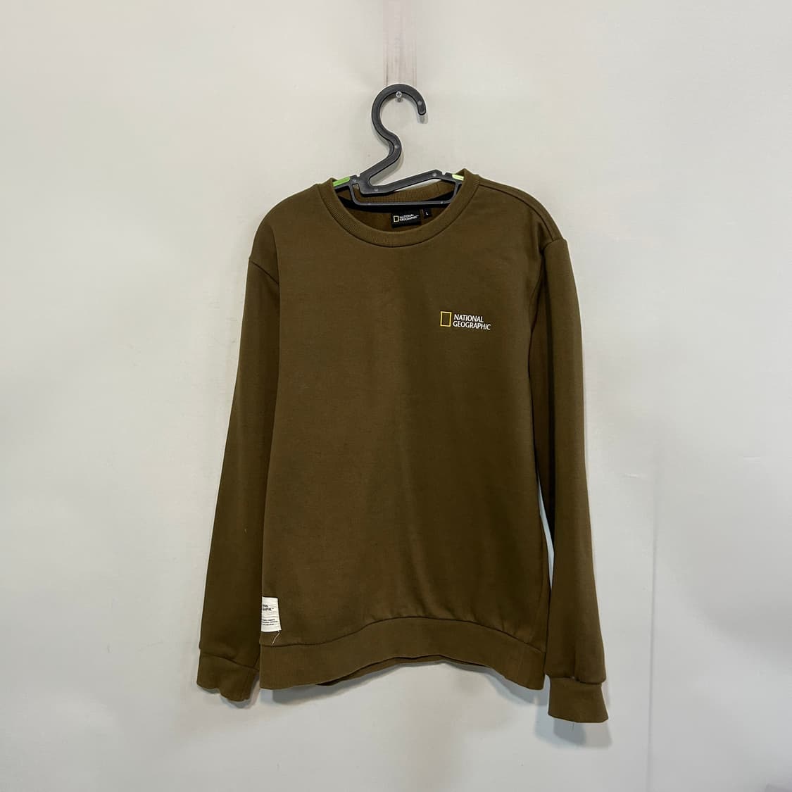 내셔널지오그래픽 남성 기모 맨투맨 100  상품이미지1