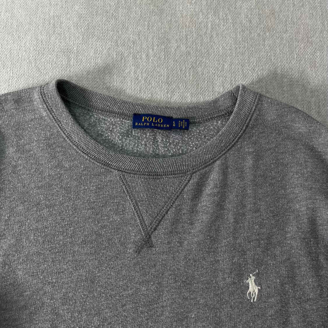 W 100 폴로랄프로렌 스몰포니 맨투맨 상품이미지2