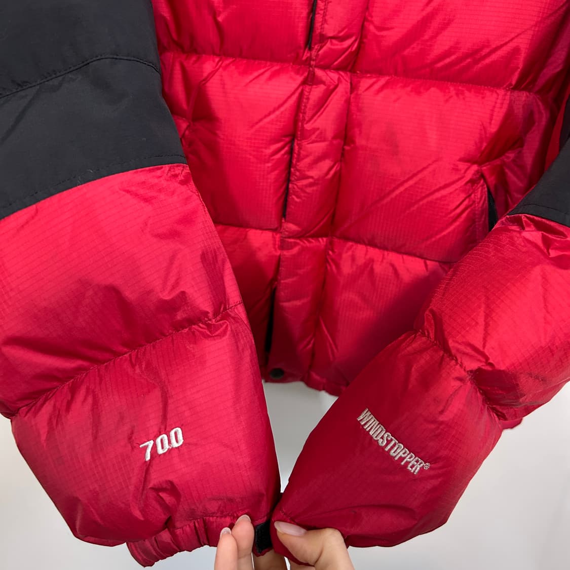 노스페이스 남성 써밋 700 윈드스토퍼 패딩 95정도 상품이미지3