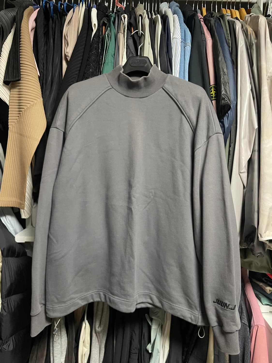 [s] 준지 juun.j 모크넥 긴팔티 상품이미지1