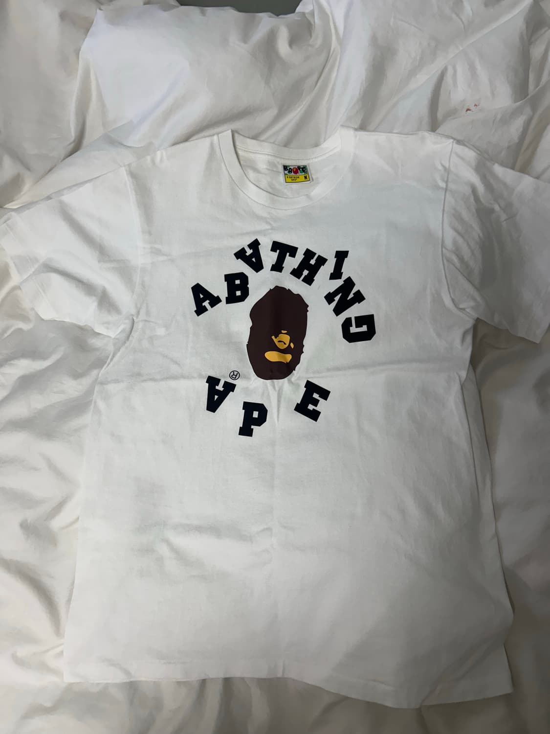 베이프 리버스 반팔 M 상품이미지1