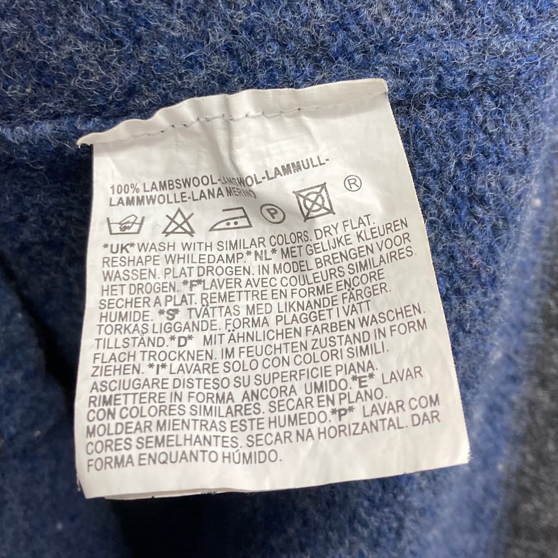 리바이스 올드 빈티지 디스트릭트 네이비 니트 M 상품이미지9