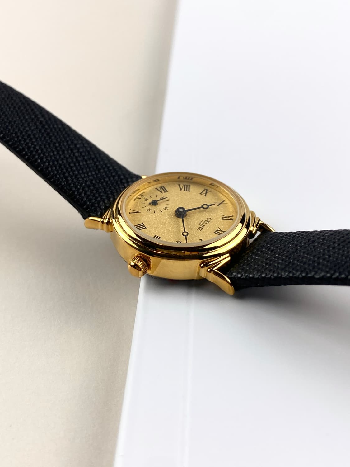 [FULL SET] CELINE round mini gold watch 상품이미지5