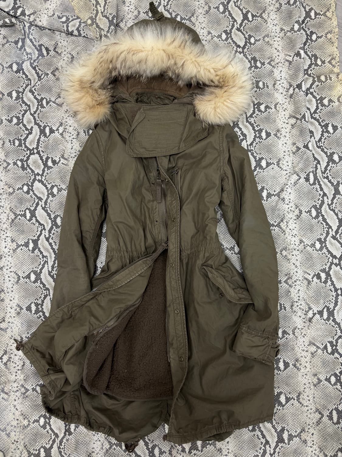 [2000s G.O.A] Archive Grunge Raccoon Fur 상품이미지6