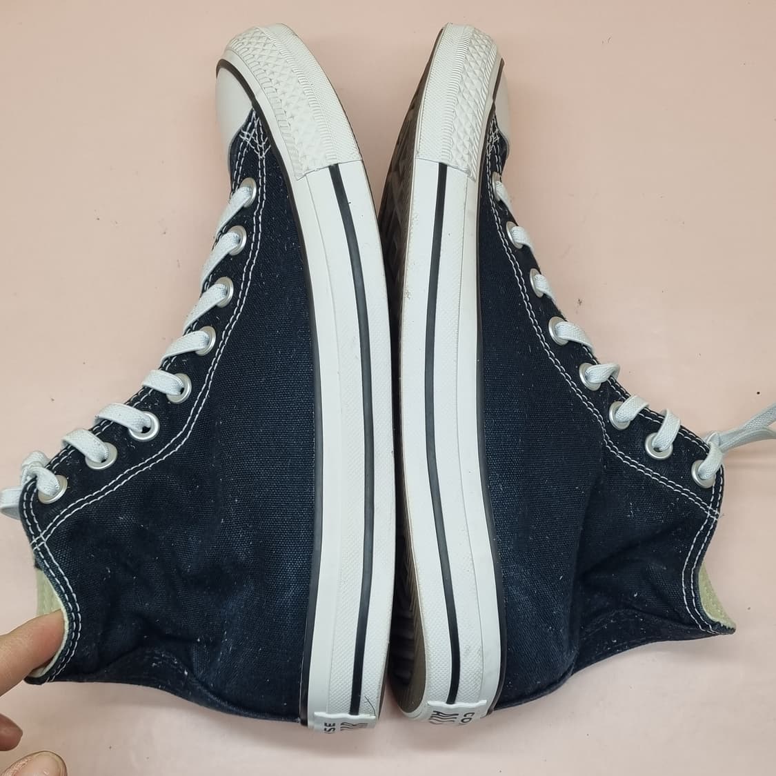 컨버스 척테일러  블랙 하이탑260 상품이미지5