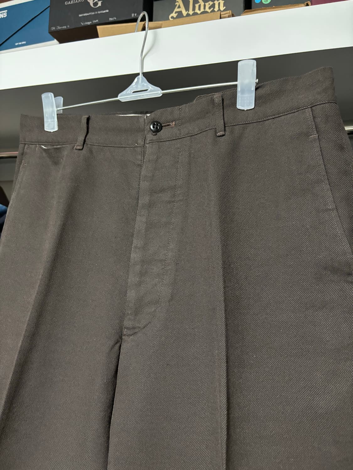 엣라코 서스펜더 팬츠 wool 32  상품이미지5