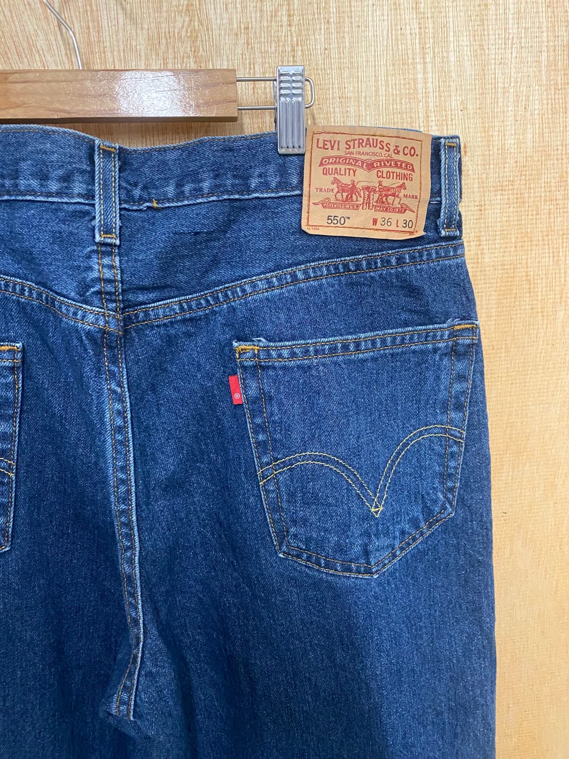 00's LEVI'S 550 denim pants 550 루즈핏 데님 상품이미지8